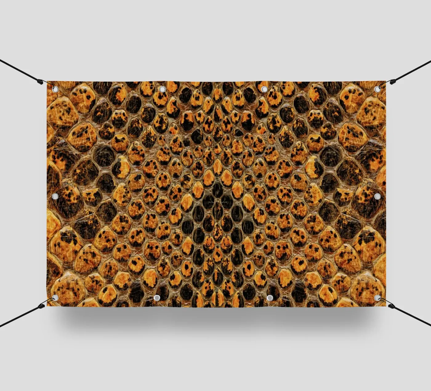 Snake Pattern telo in pvc da Curious Collections by Marielle Leenders