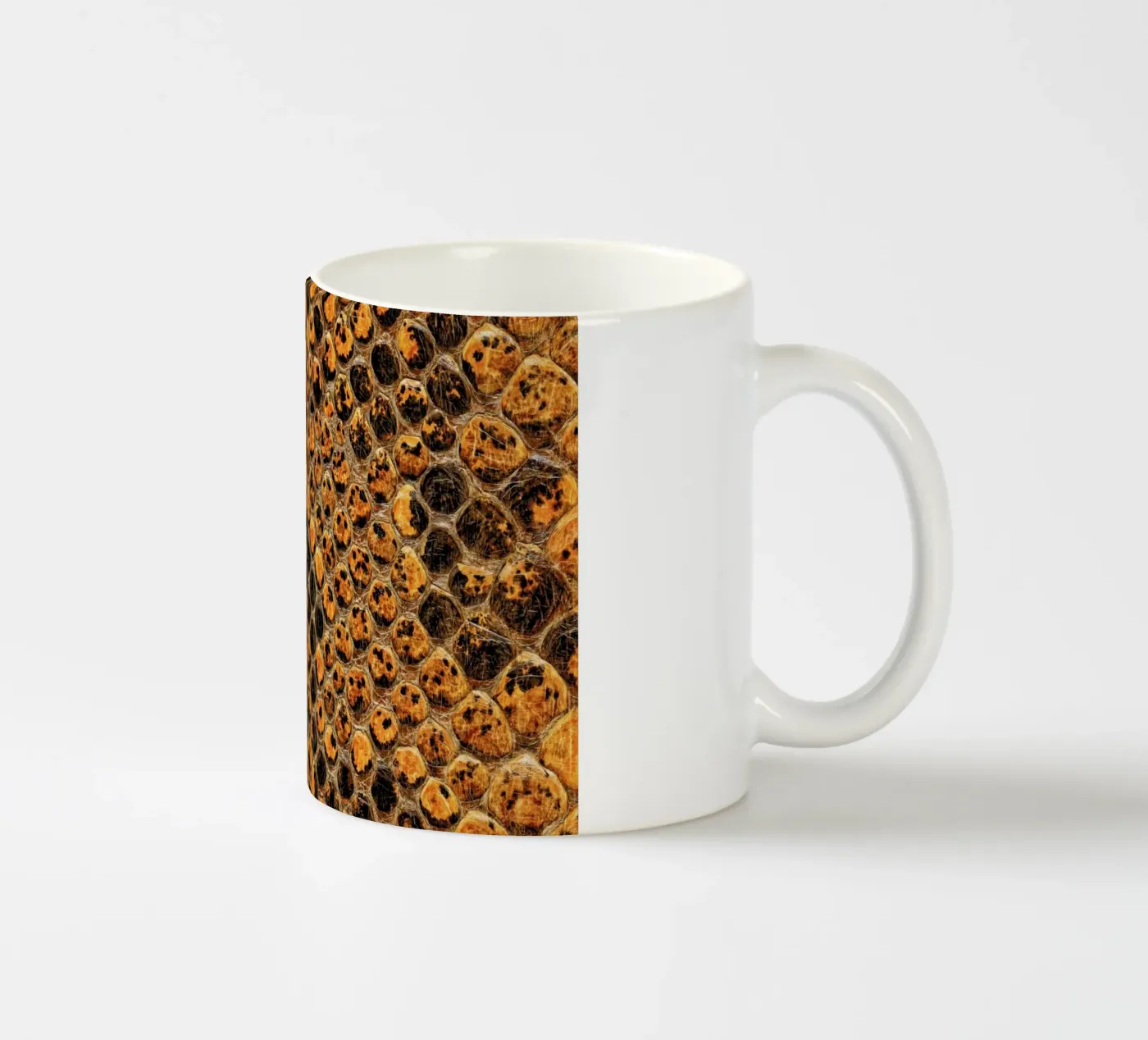 Snake Pattern ceramic mug by Curious Collections by Marielle Leenders