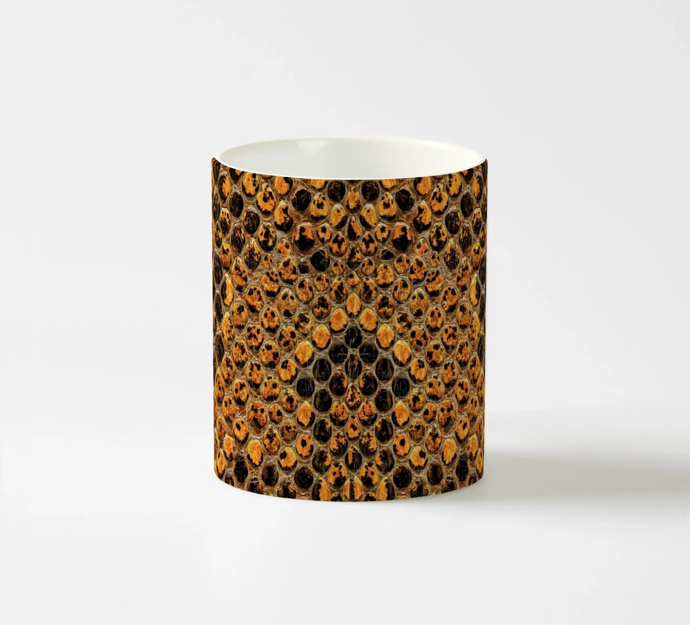 Snake Pattern ceramic mug by Curious Collections by Marielle Leenders