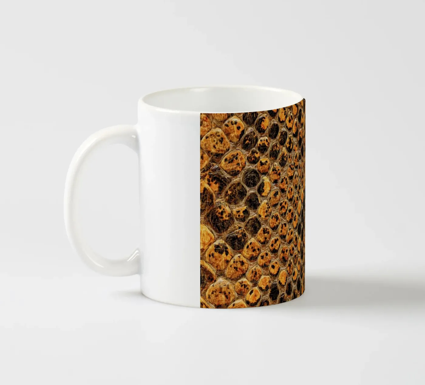 Snake Pattern ceramic mug by Curious Collections by Marielle Leenders
