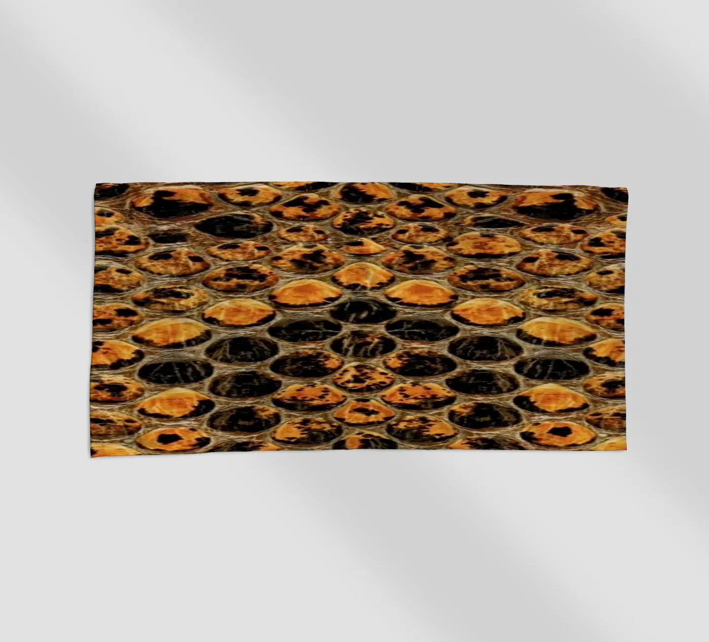 Snake Pattern strandhanddoek van Curious Collections by Marielle Leenders