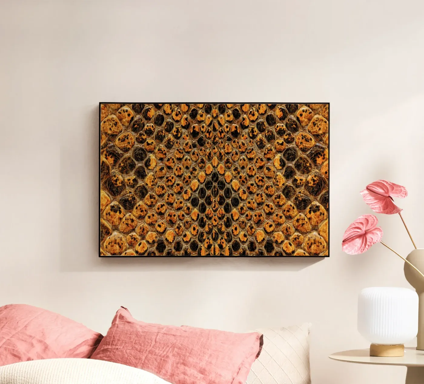 Snake Pattern Acryl-Glas von Curious Collections by Marielle Leenders