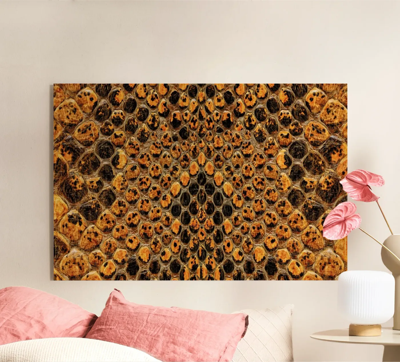 Snake Pattern Acryl-Glas von Curious Collections by Marielle Leenders