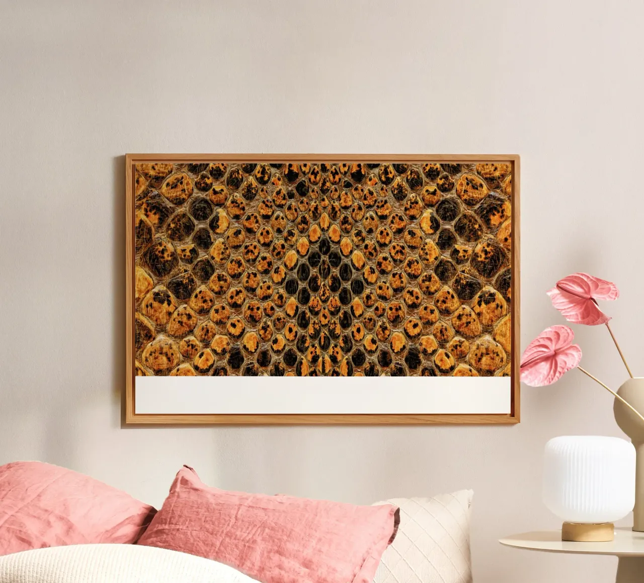 Snake Pattern alluminio dibond da Curious Collections by Marielle Leenders