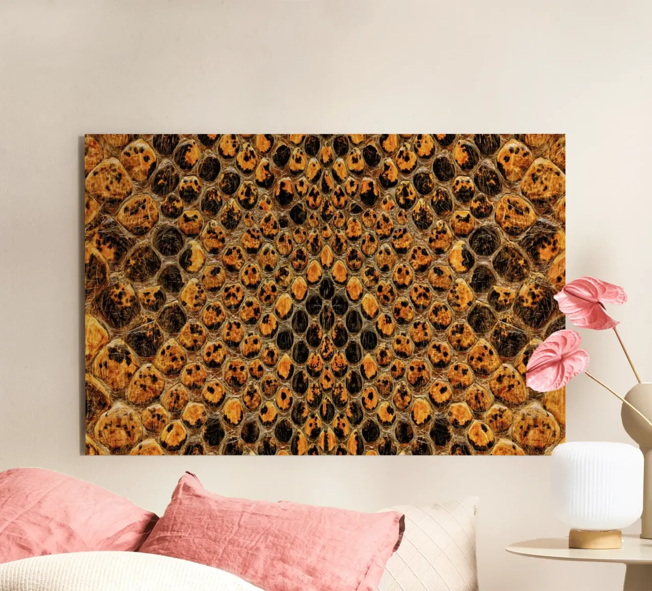 Snake Pattern alluminio dibond da Curious Collections by Marielle Leenders