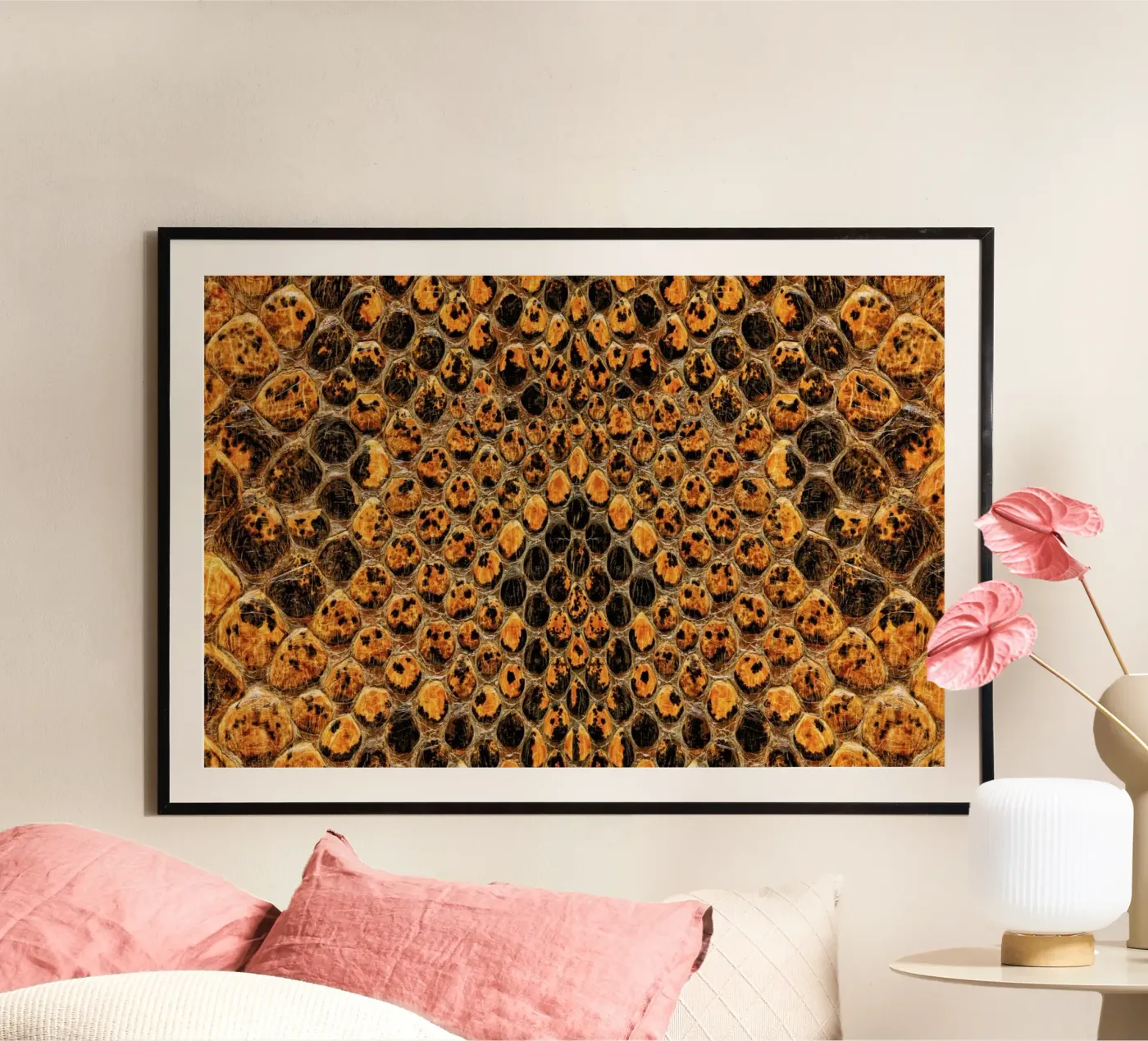 Snake Pattern poster van Curious Collections by Marielle Leenders