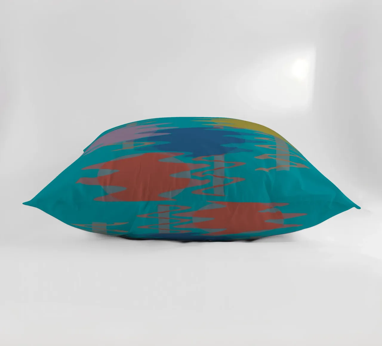 Forme geometriche astratte e colorate cuscino da Something for you