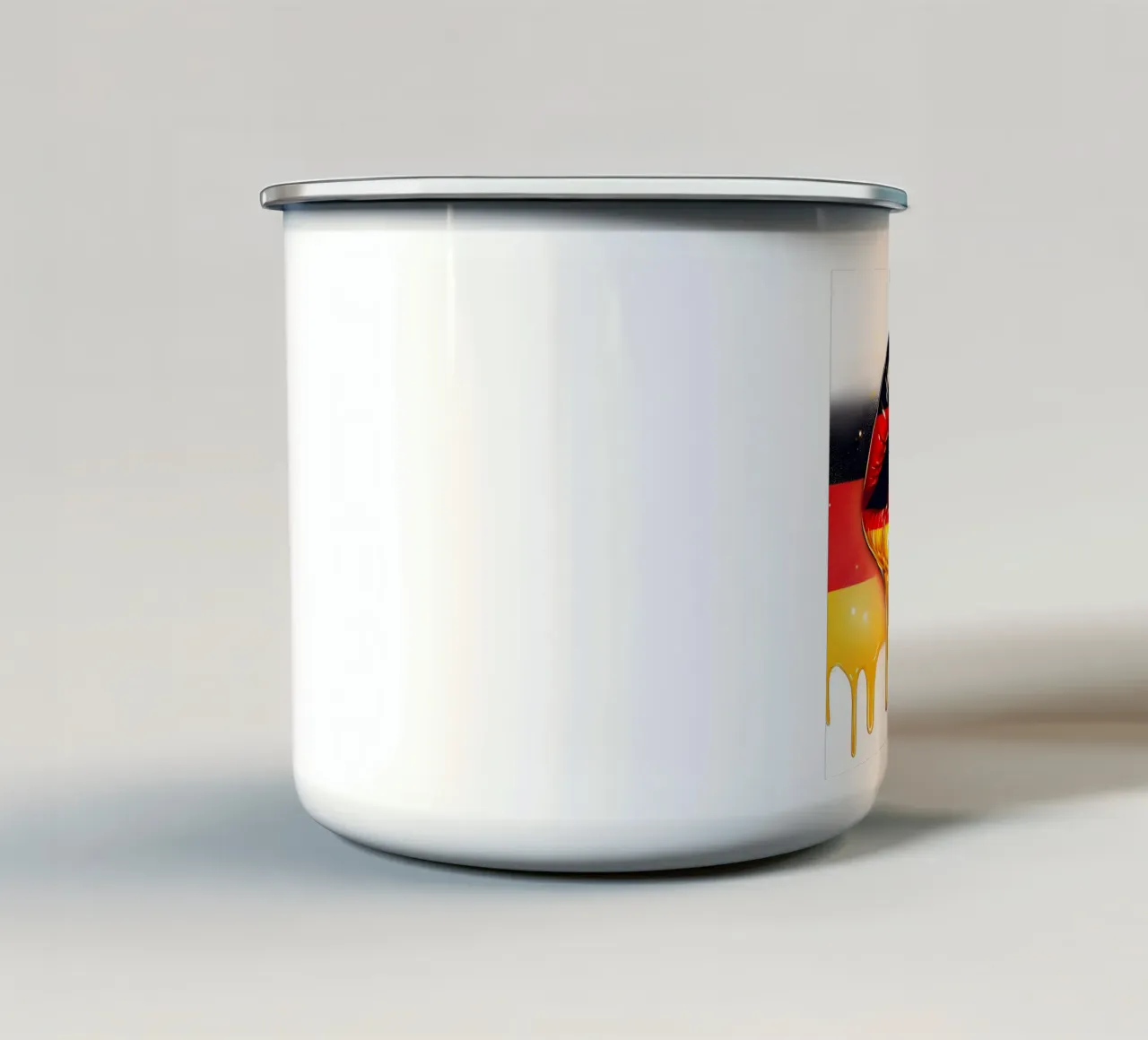 LABBRA TEDESCHE tazza in smalto da ARTOMATIC