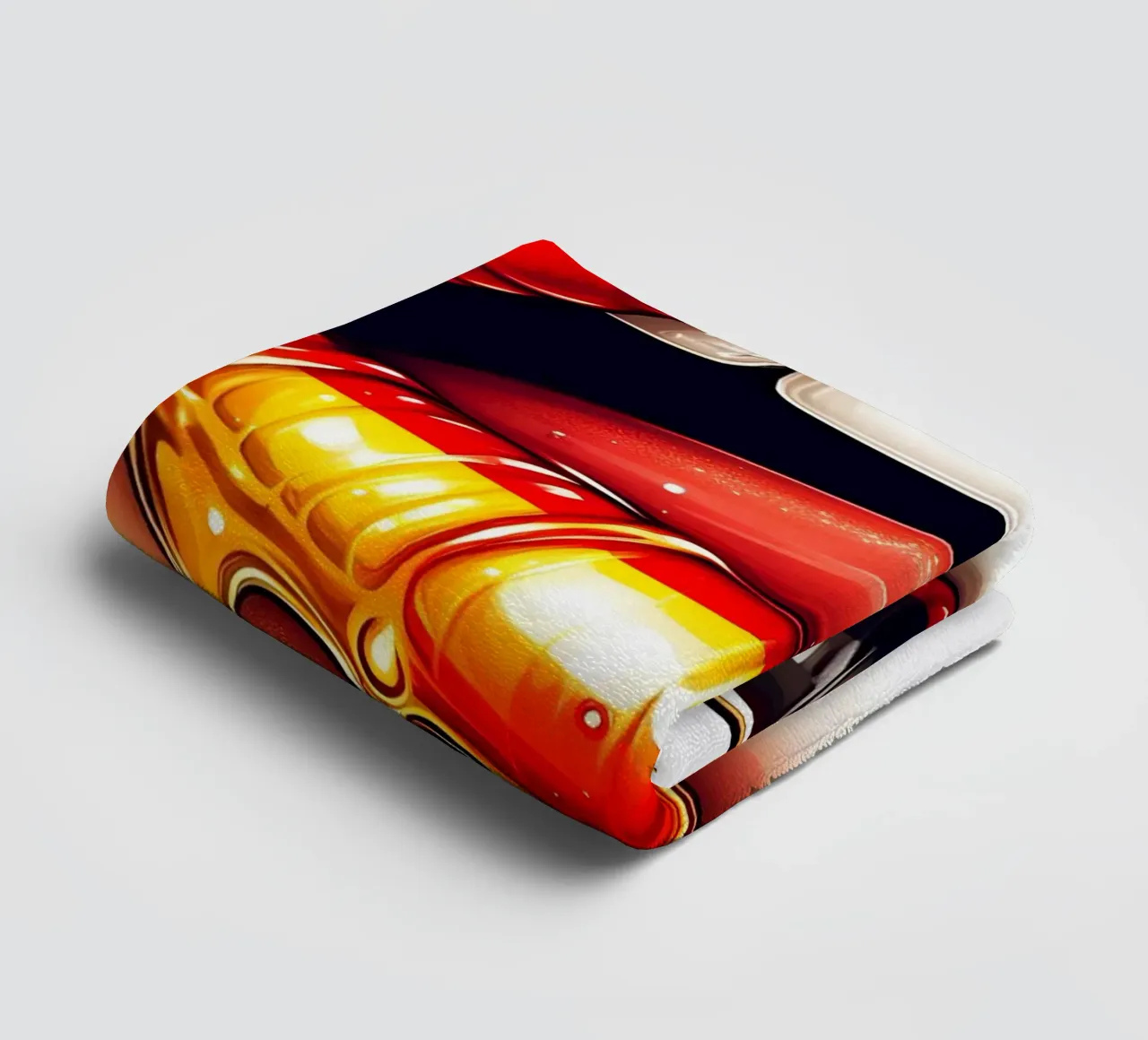 GERMAN LIPS towel by ARTOMATIC