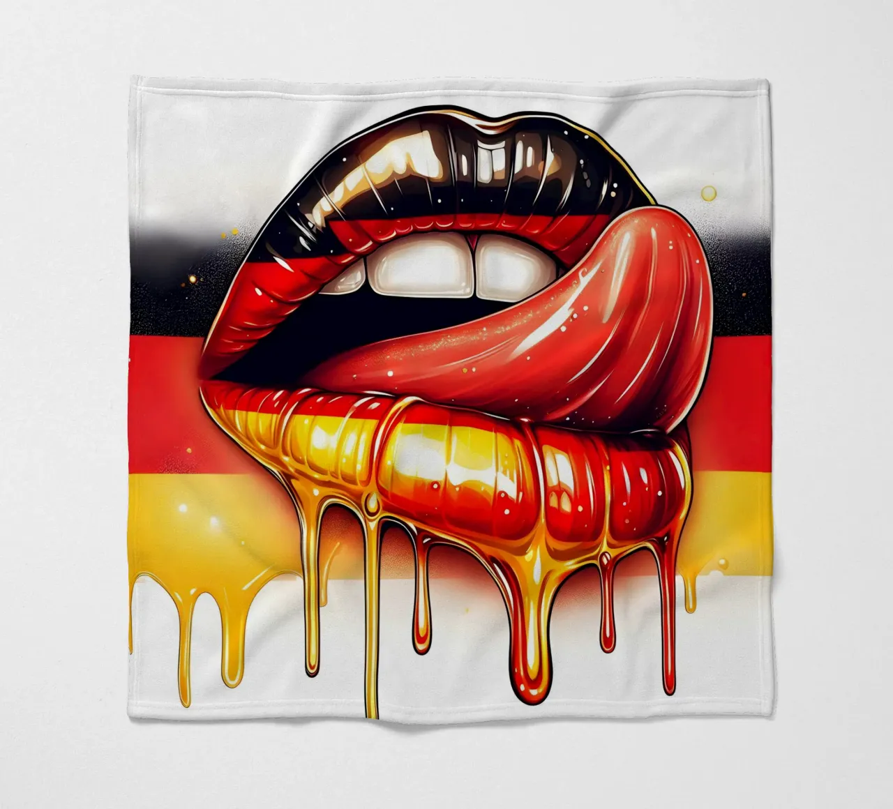 LABBRA TEDESCHE coperta in pile da ARTOMATIC