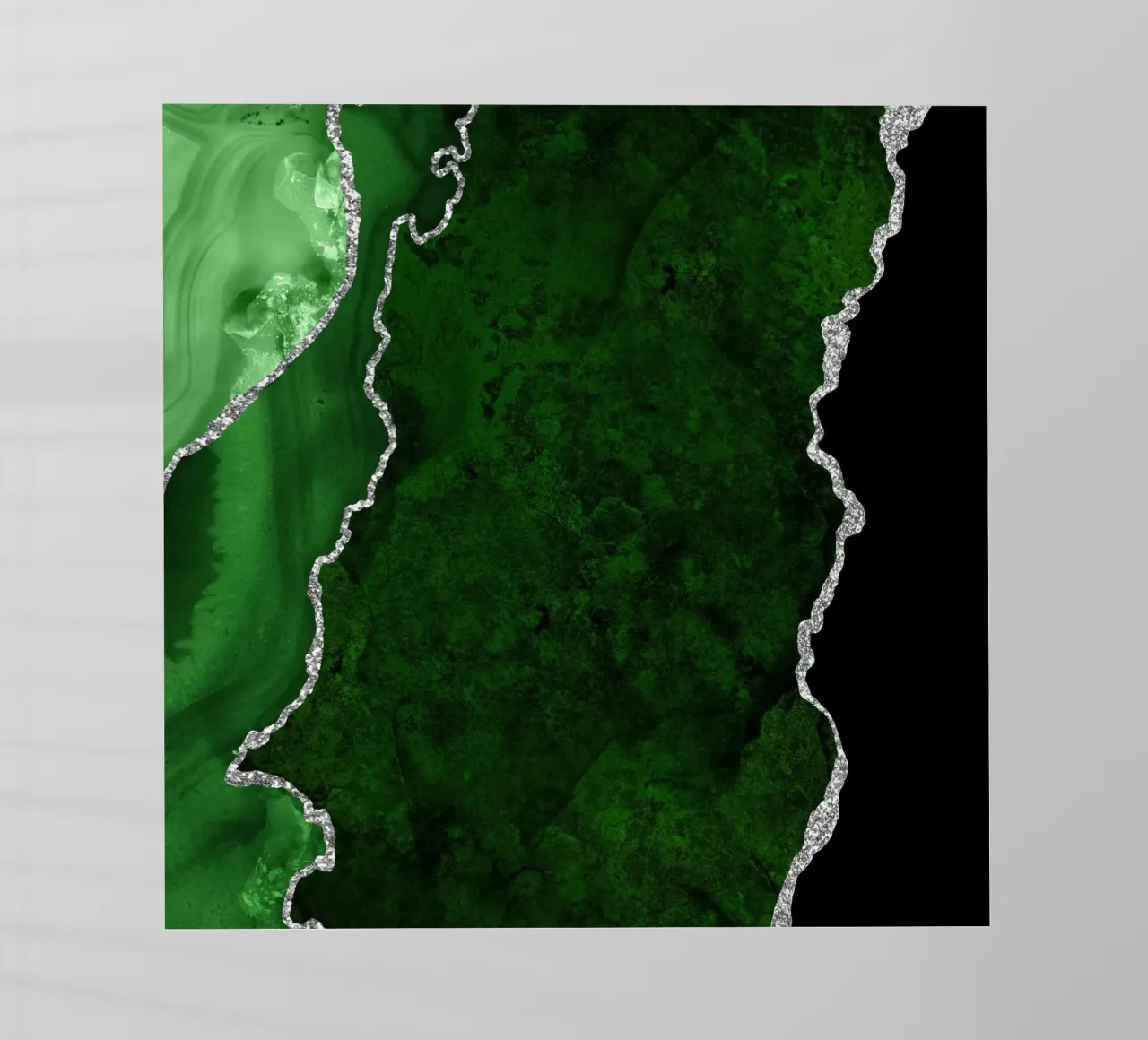 Texture Agata verde e argento 01 pellicola backlit da Gemstone Textures