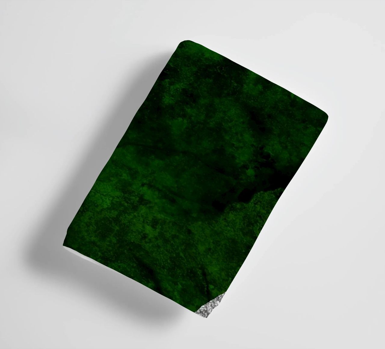 Texture Agata verde e argento 01 asciugamano da bagno da Gemstone Textures