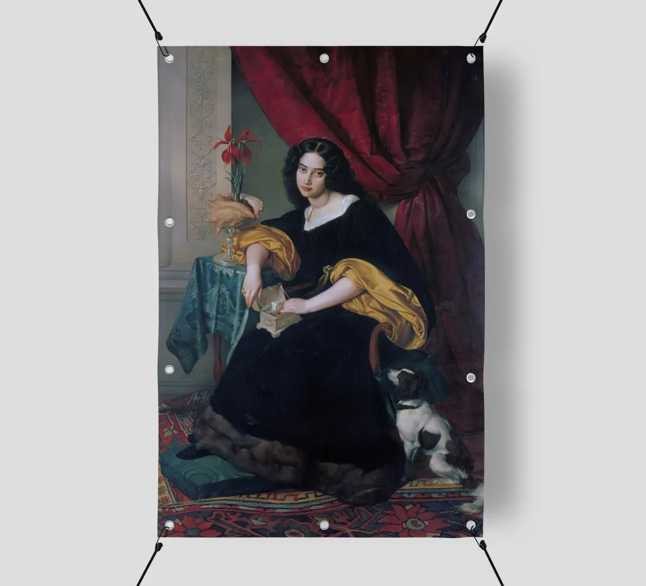 Julius Hubner - Pauline Hubner (1829) telo in pvc da William Store