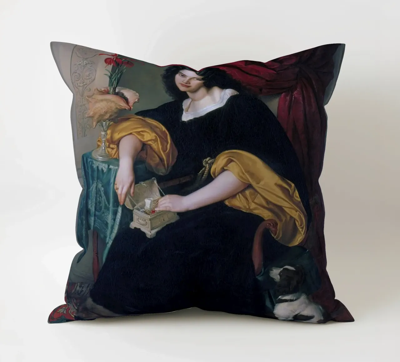 Julius Hubner - Pauline Hubner (1829) cuscino da William Store