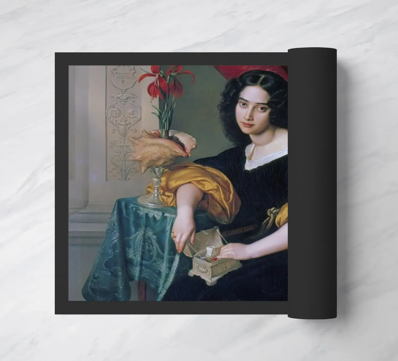 Julius Hubner - Pauline Hubner (1829) zerbino da William Store