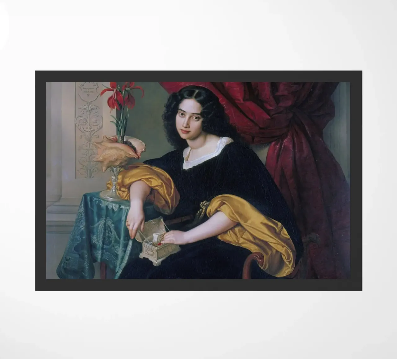 Julius Hubner - Pauline Hubner (1829) zerbino da William Store