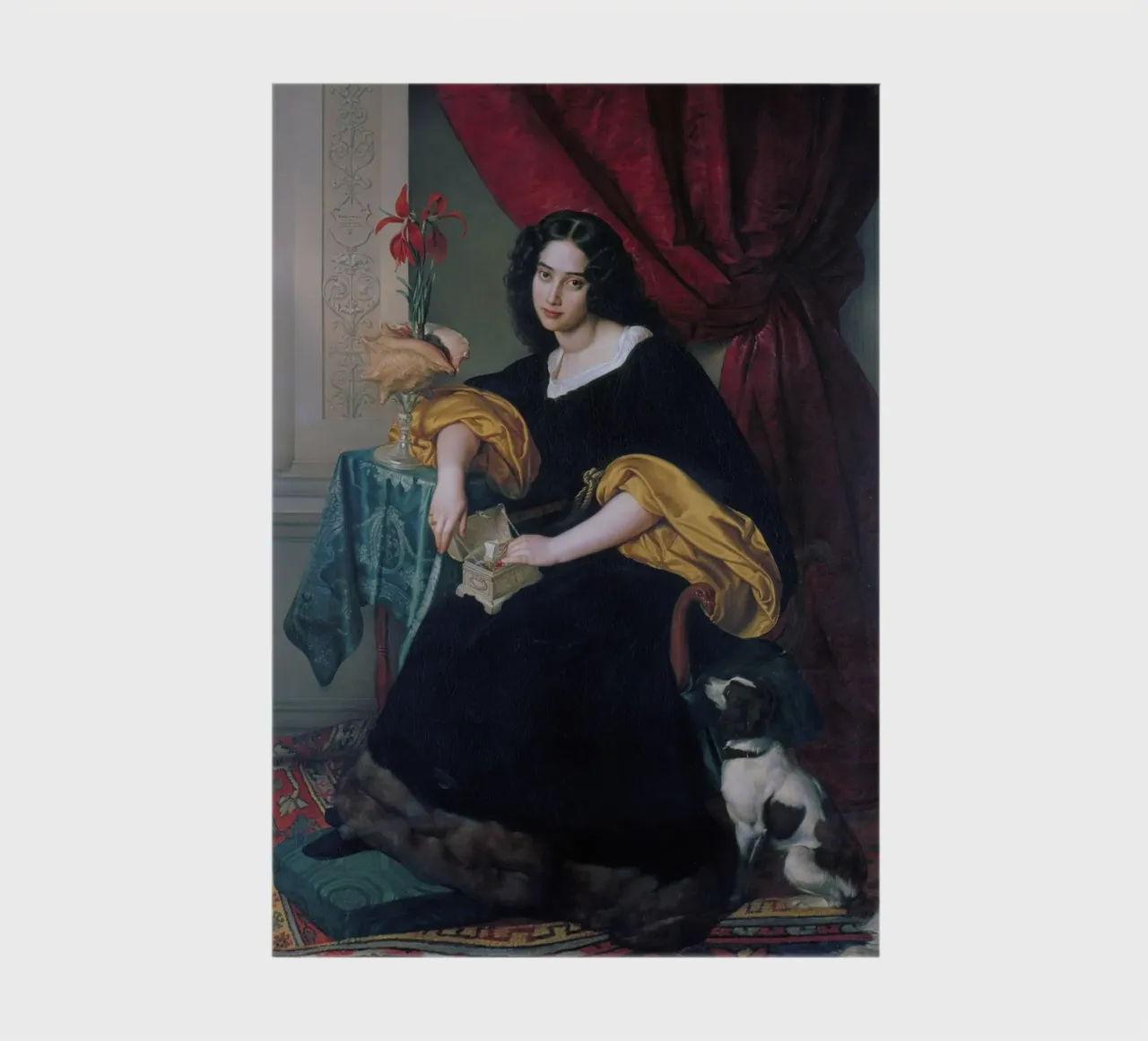 Julius Hubner - Pauline Hubner (1829) notebook by William Store