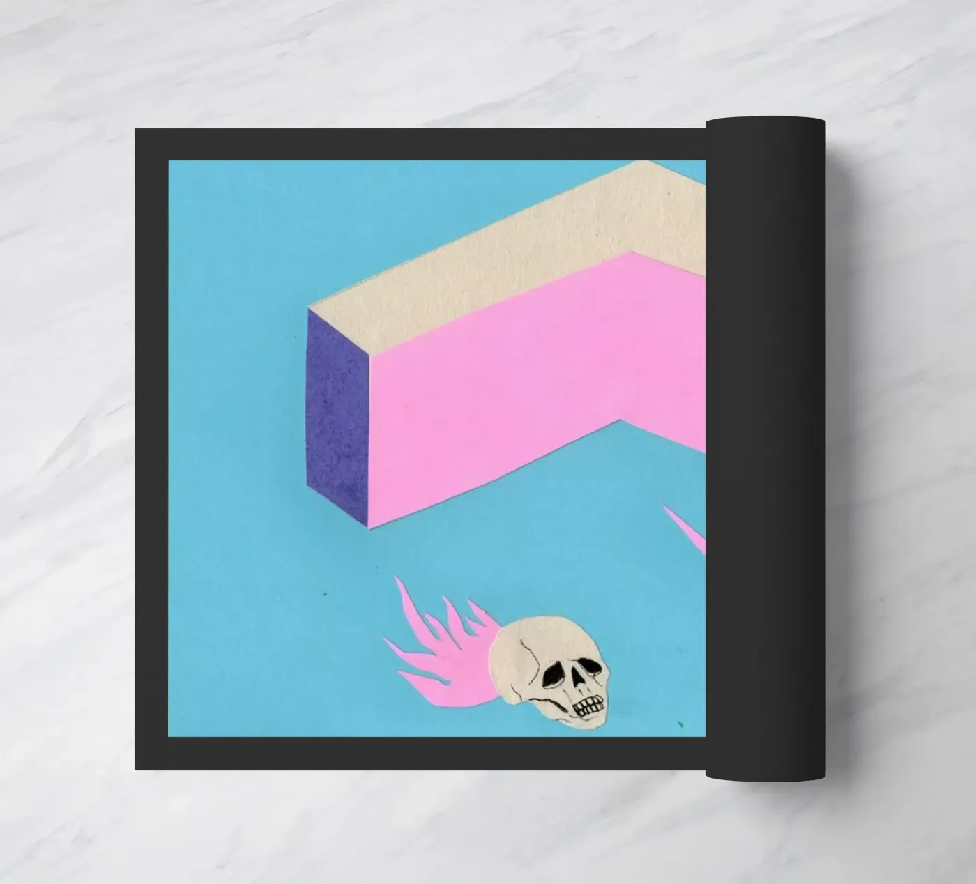 Walls deurmat van Daniela Roessler