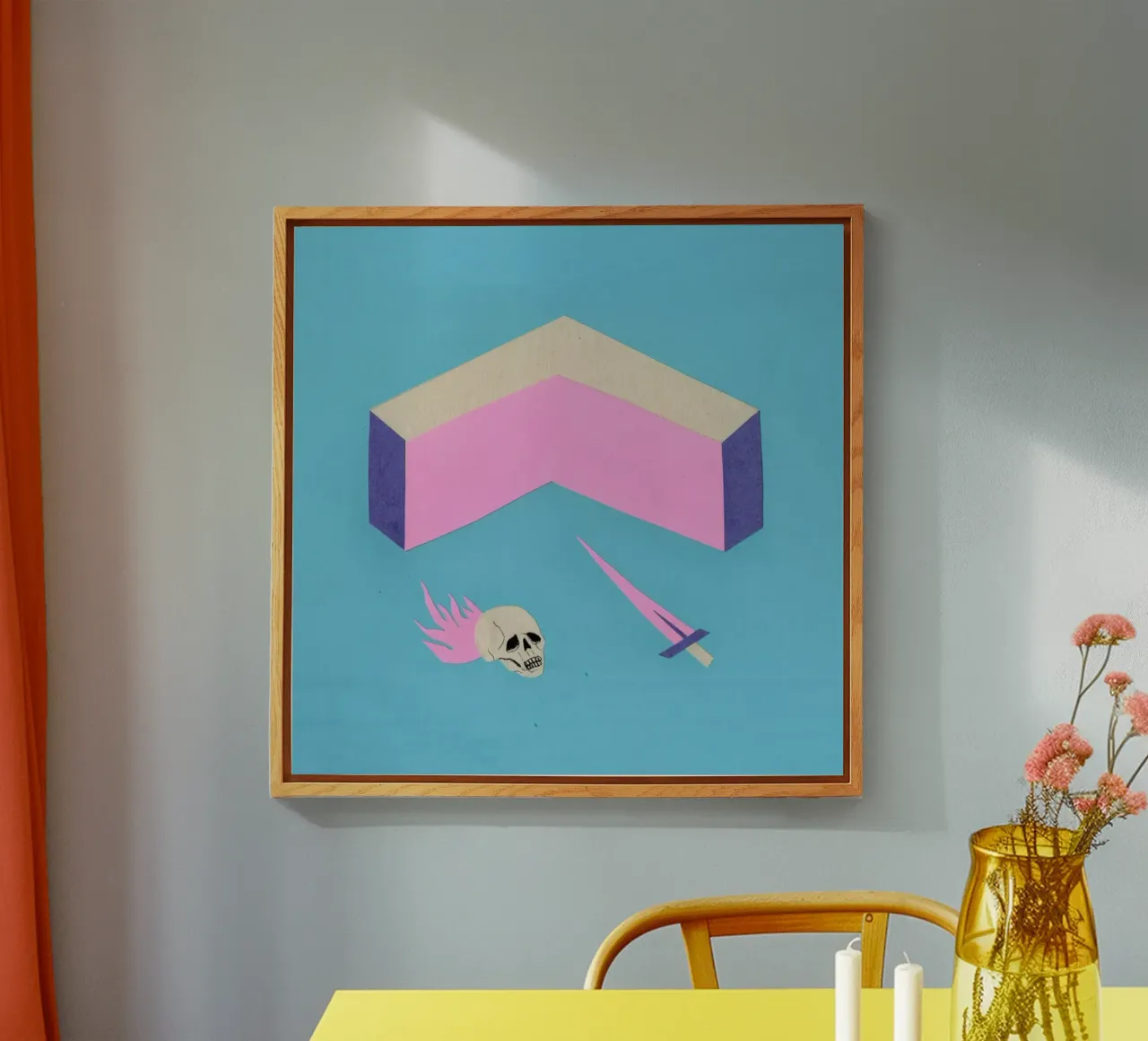 Walls acrylic glass by Daniela Roessler