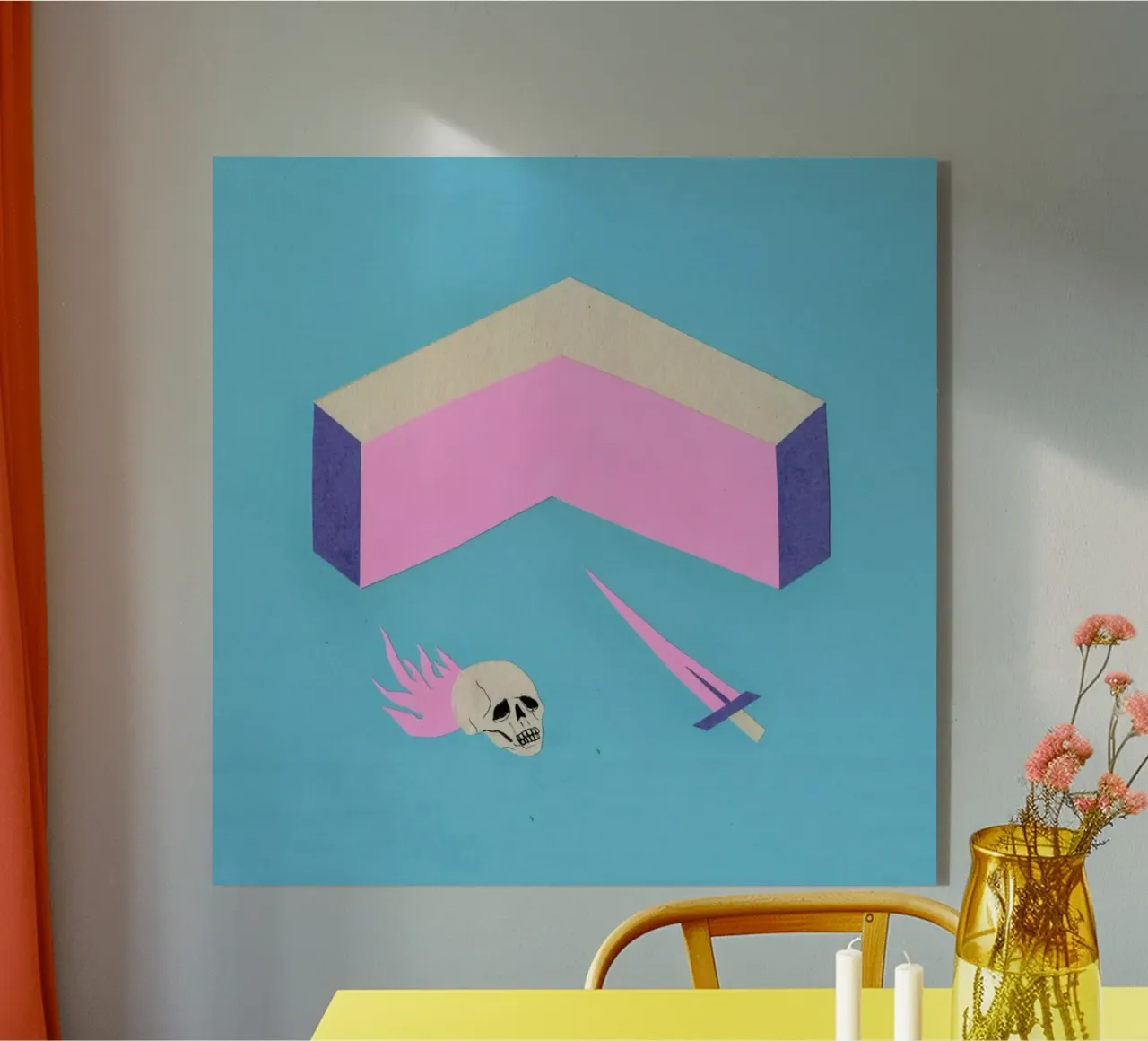 Walls acrylic glass by Daniela Roessler