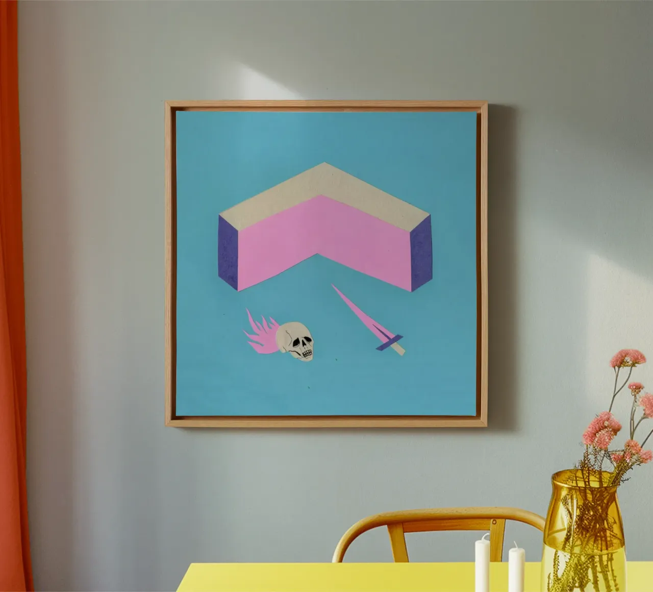 Walls tela con Cornice a cassetta da Daniela Roessler