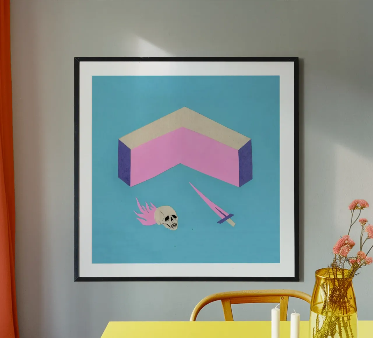 Walls poster van Daniela Roessler