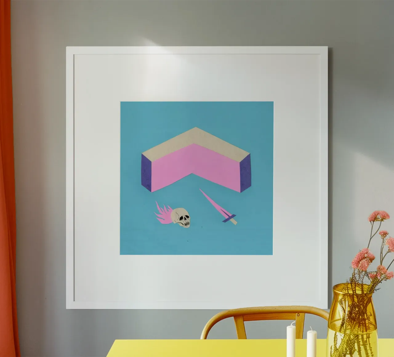 Walls poster van Daniela Roessler