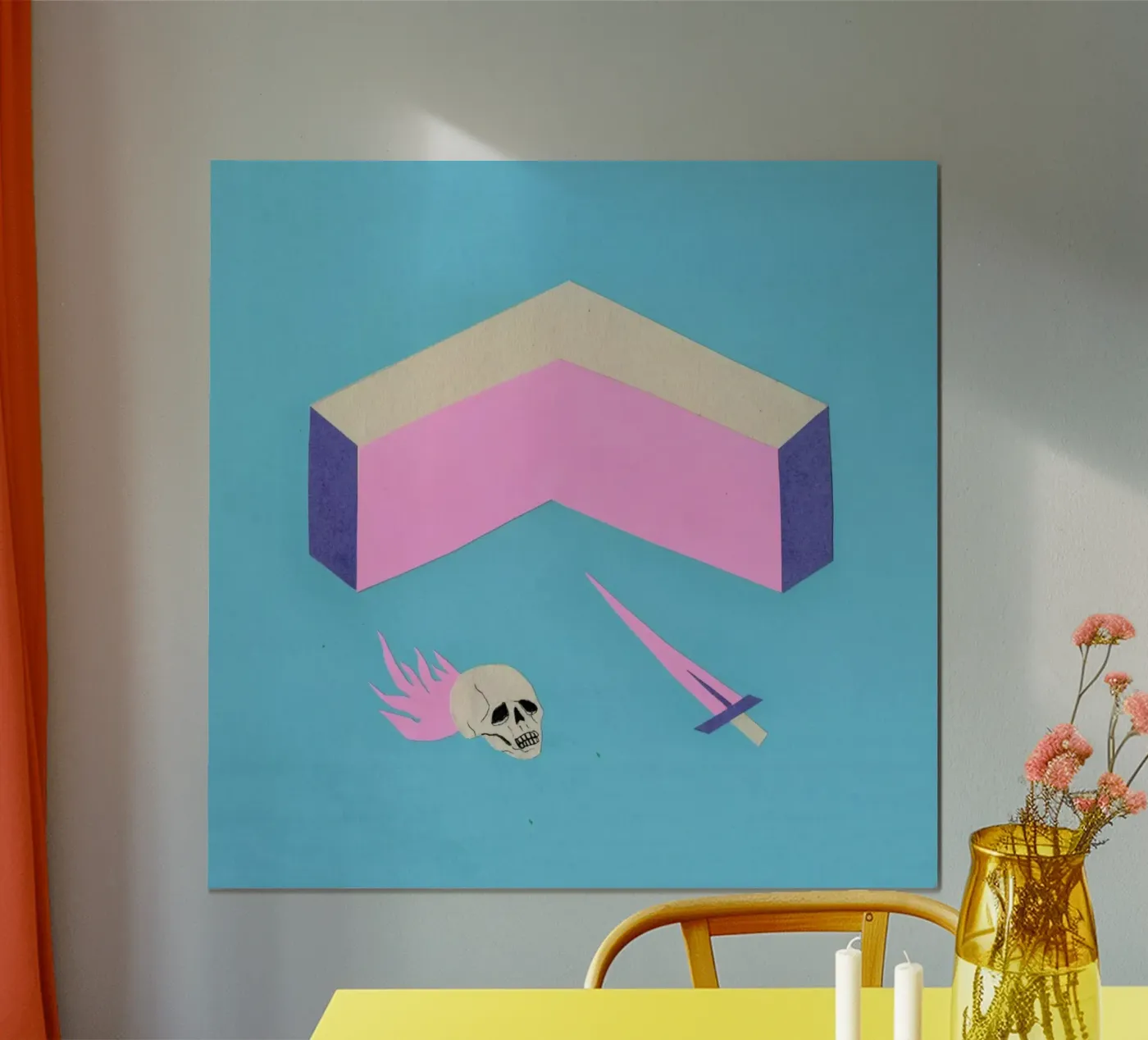 Walls poster van Daniela Roessler