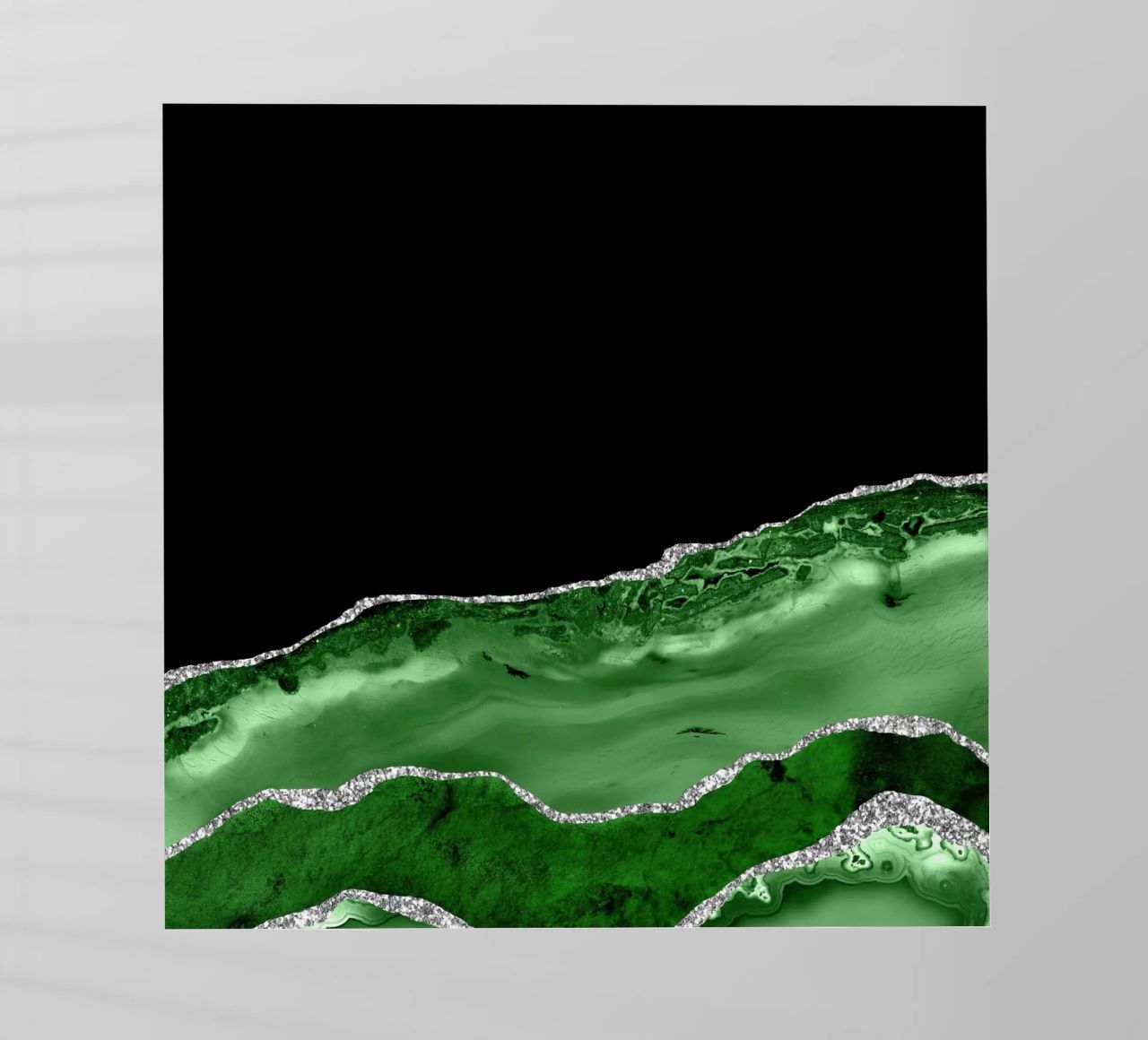 Texture Agata verde e argento 03 pellicola backlit da Gemstone Textures