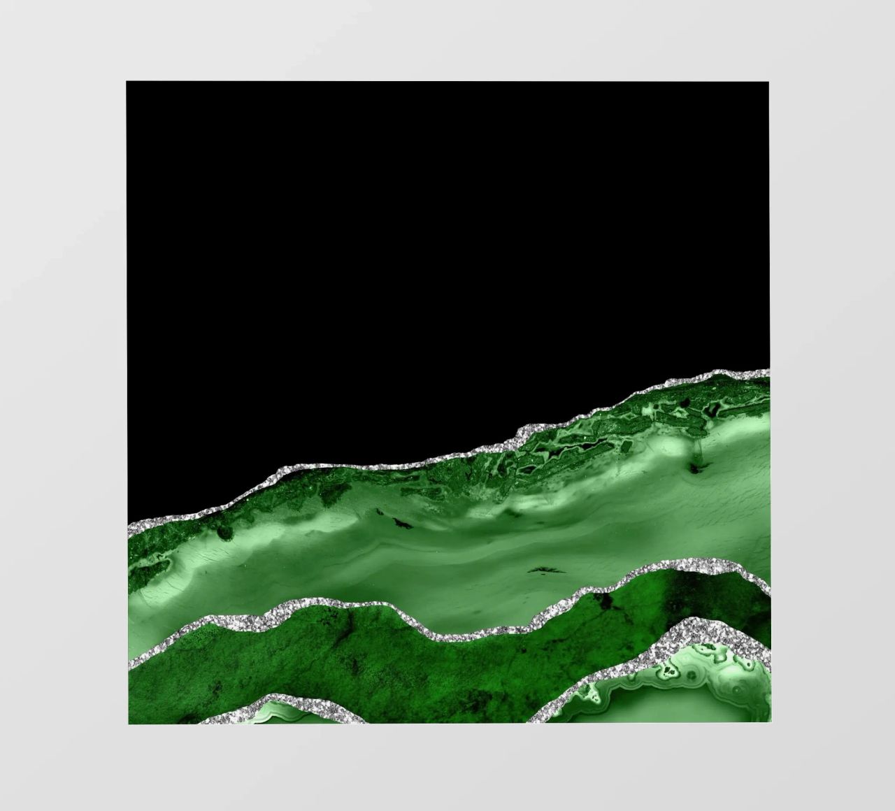 Texture Agata verde e argento 03 pellicola backlit da Gemstone Textures