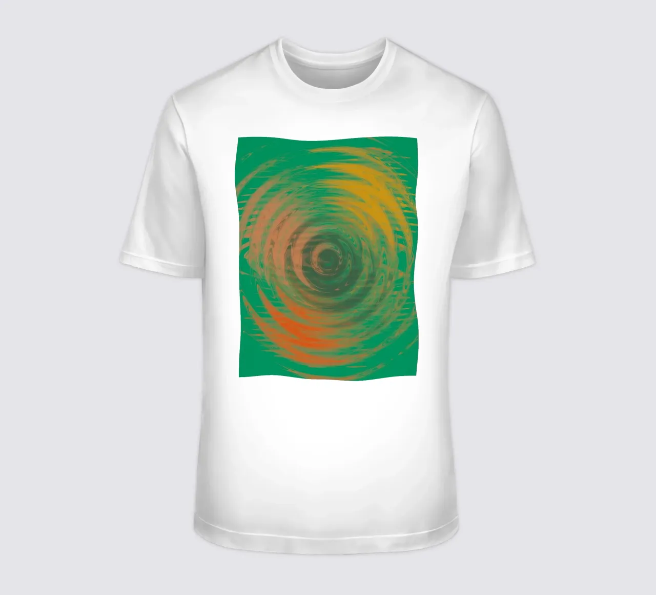 Abstract colourful wavy patterns t-shirt by Something for you