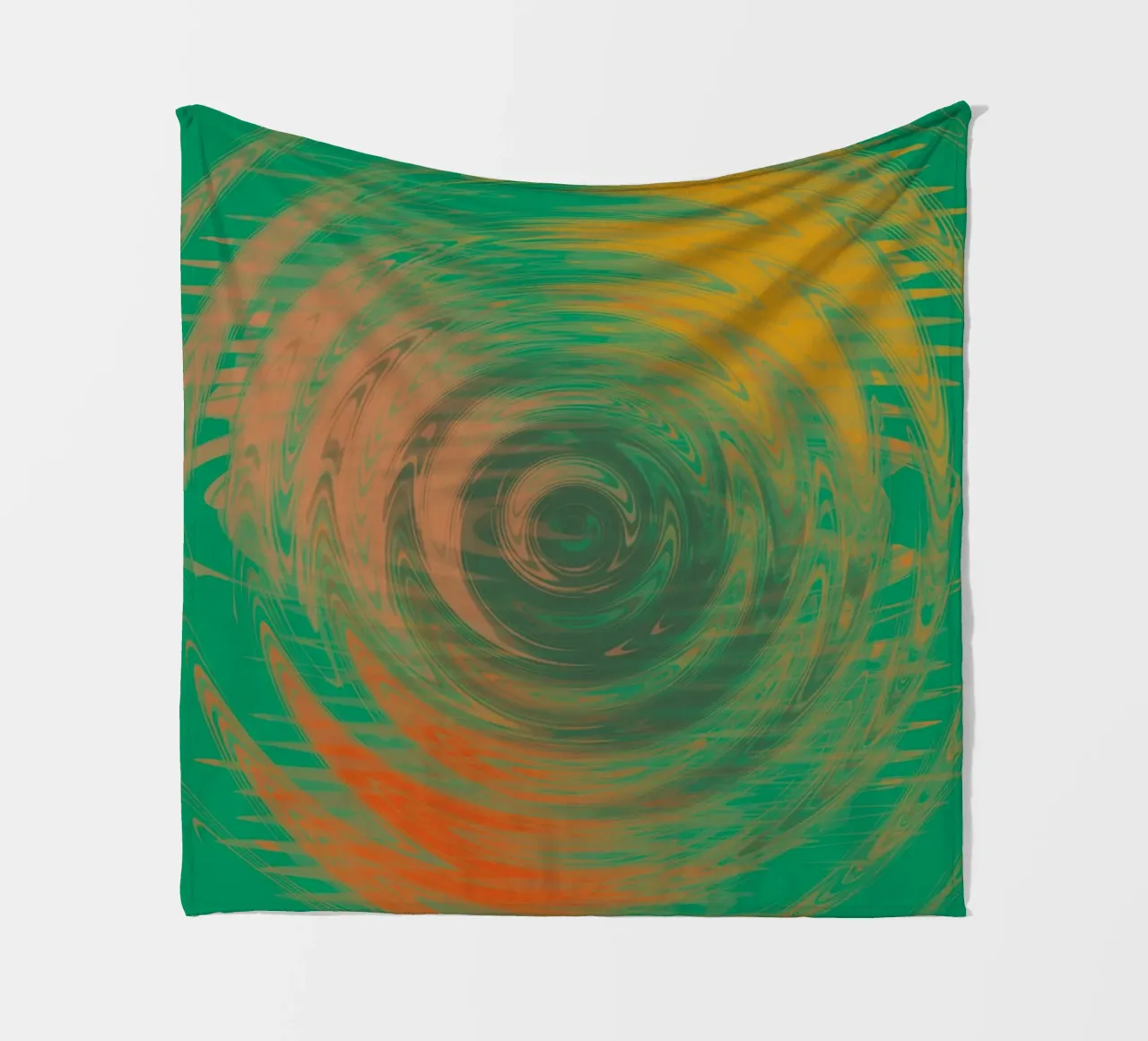 Abstrakte bunte wellenförmige Muster Fleecedecke von Something for you