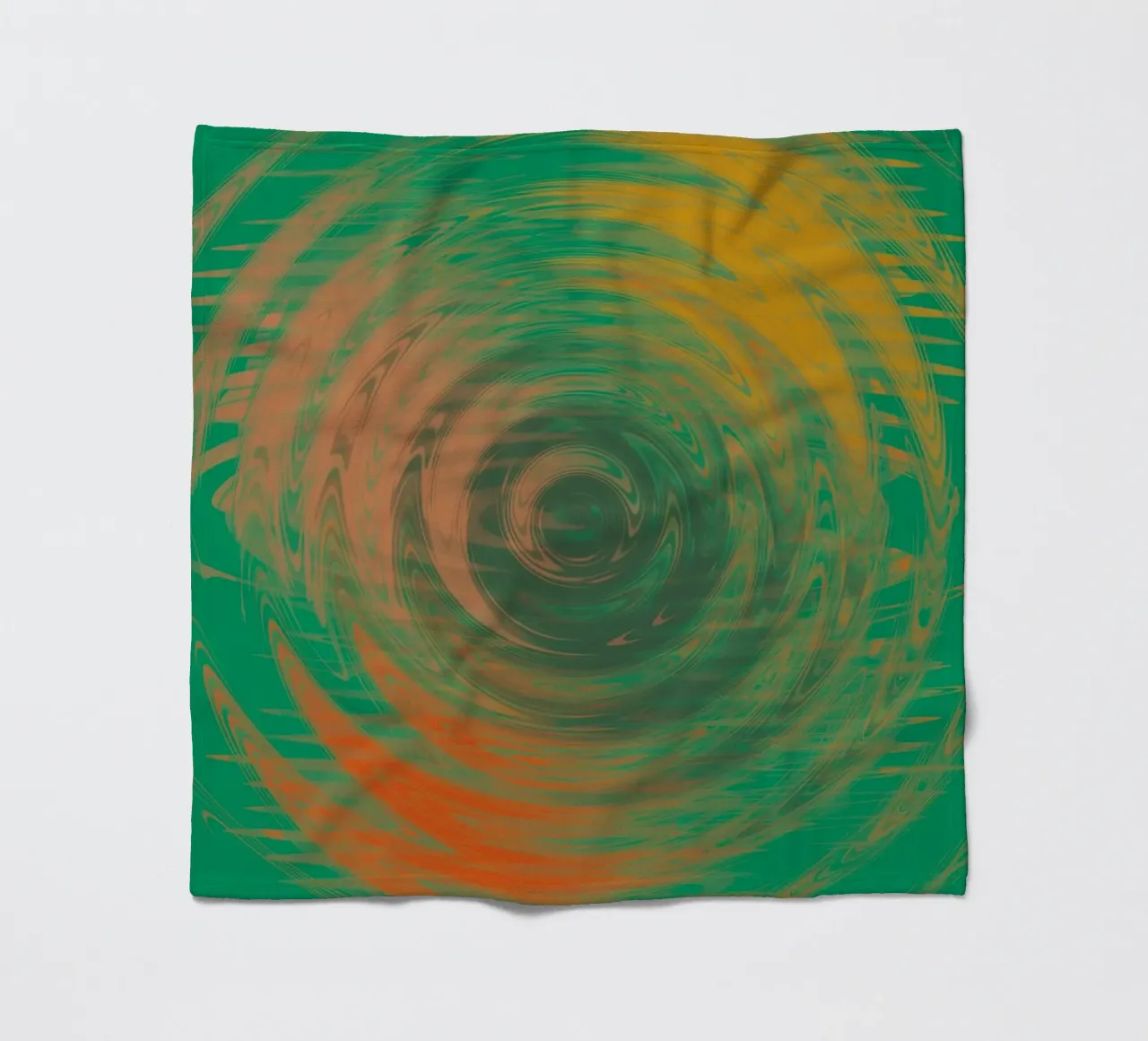 Abstrakte bunte wellenförmige Muster Fleecedecke von Something for you
