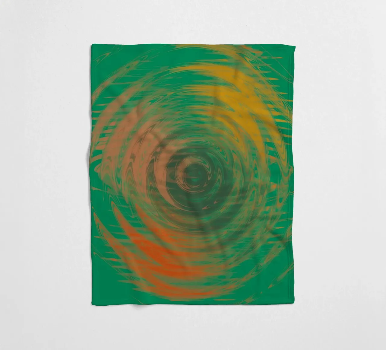 Abstrakte bunte wellenförmige Muster Fleecedecke von Something for you