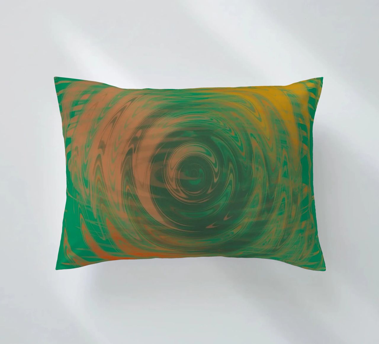 Motivi astratti ondulati e colorati cuscino da Something for you