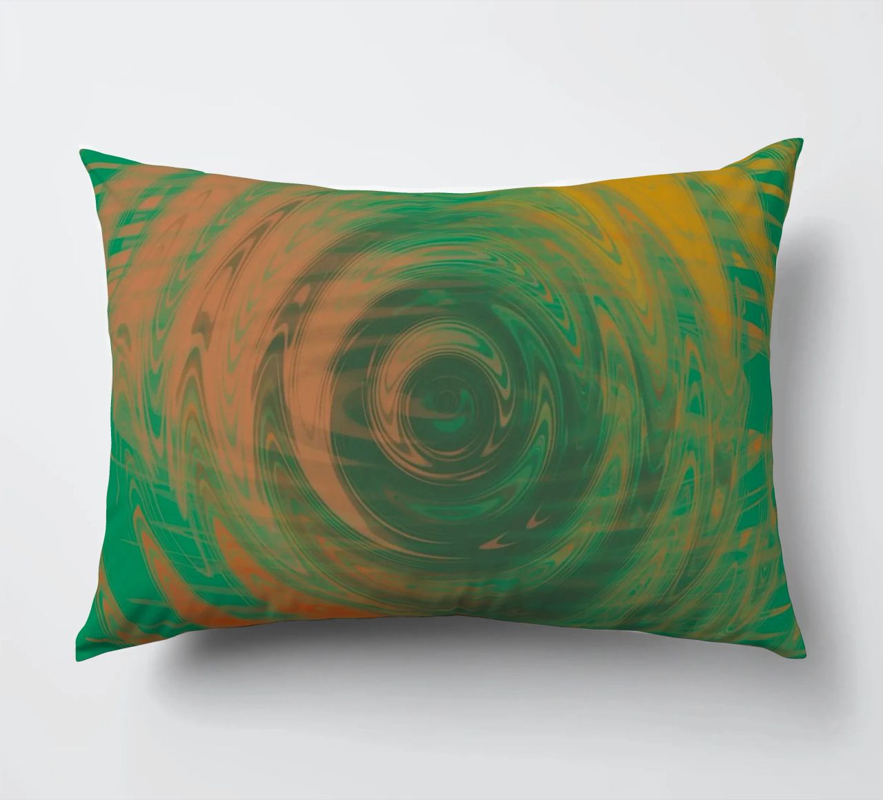 Motivi astratti ondulati e colorati cuscino da Something for you