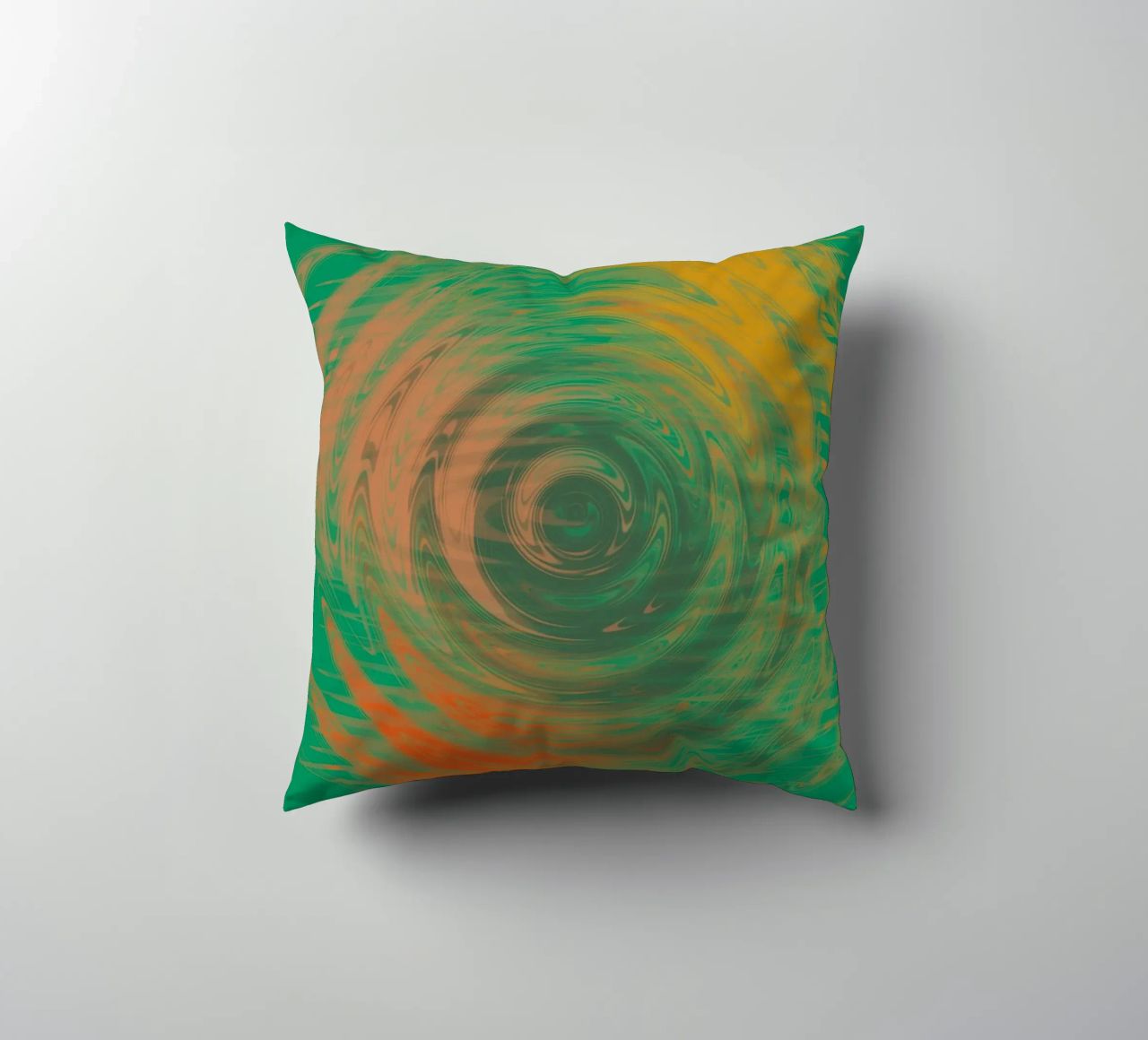 Motivi astratti ondulati e colorati cuscino da Something for you