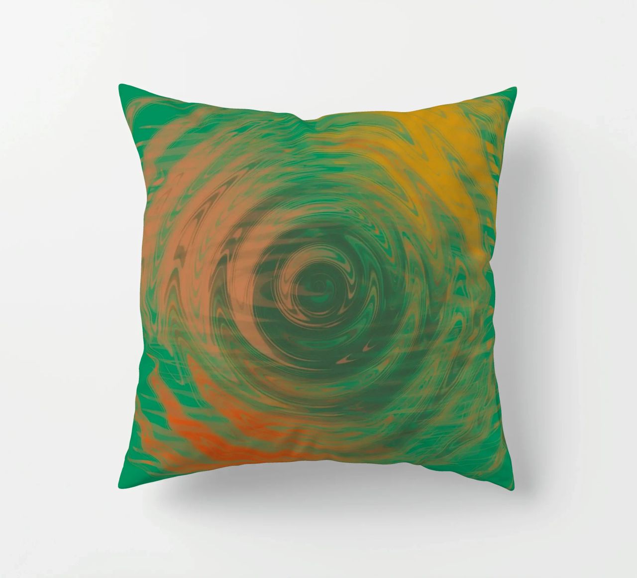 Motivi astratti ondulati e colorati cuscino da Something for you