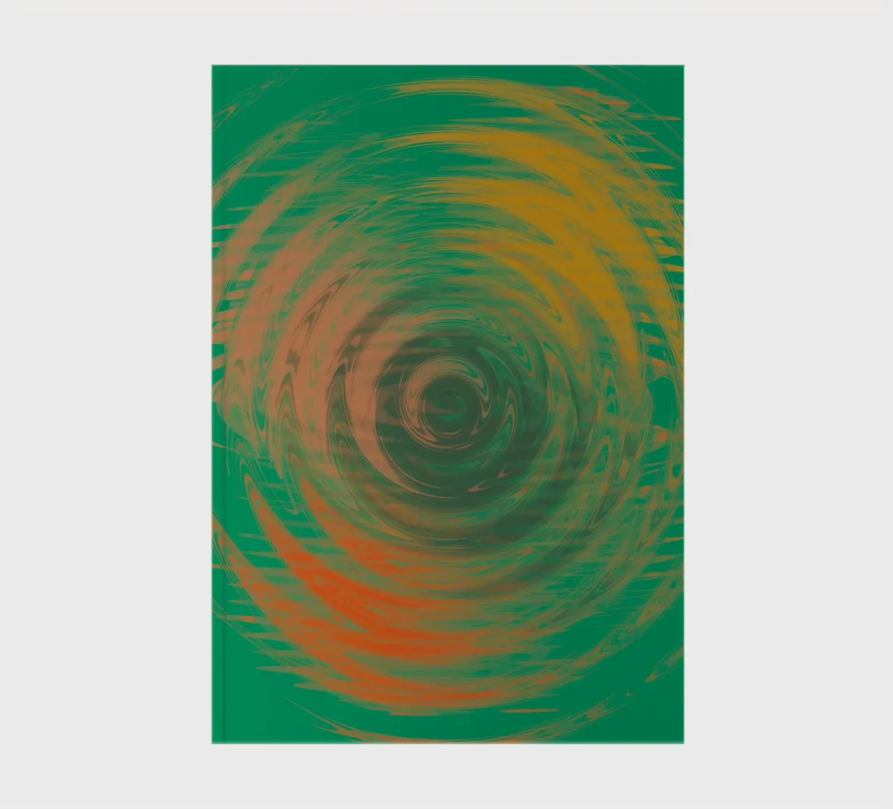 Motivi astratti ondulati e colorati diario da Something for you