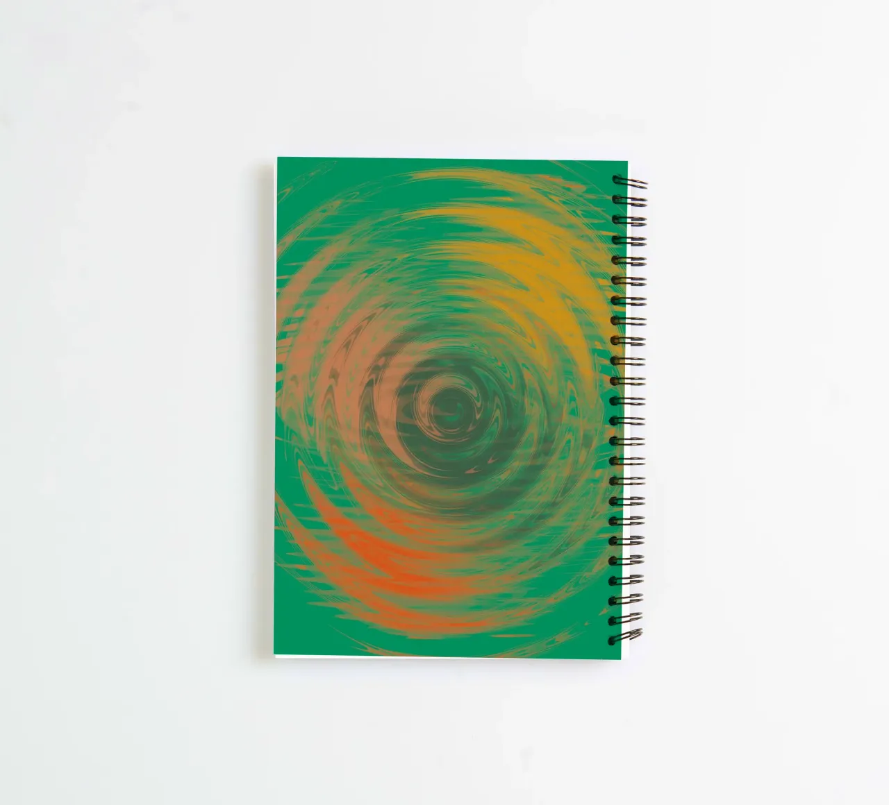 Motivi astratti ondulati e colorati diario ad anelli da Something for you