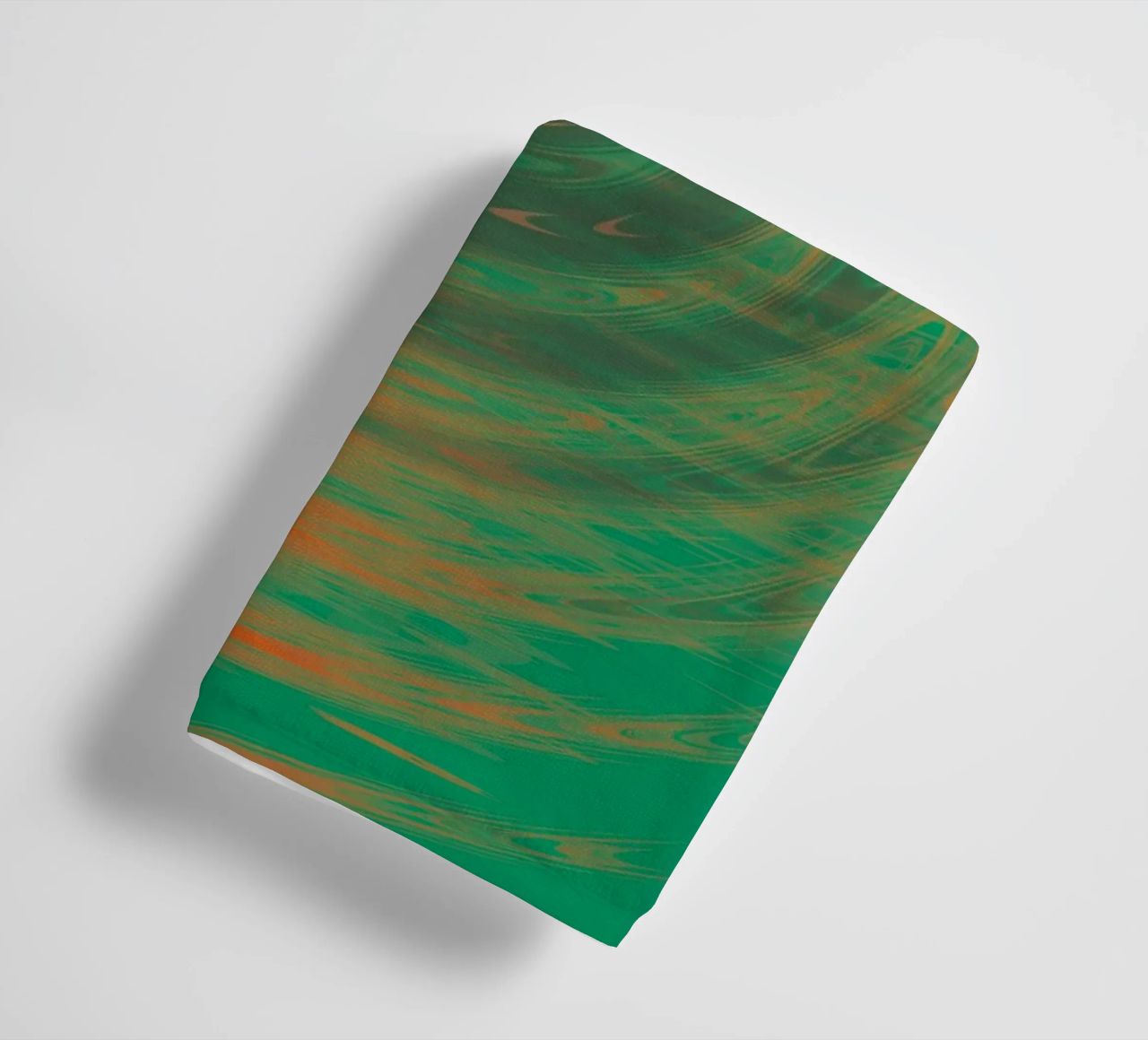 Abstracte kleurrijke golvende patronen badhanddoek van Something for you