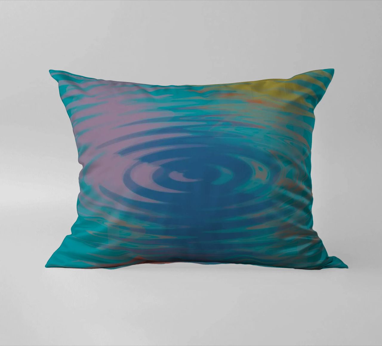 Motivi astratti ondulati e colorati cuscino da Something for you