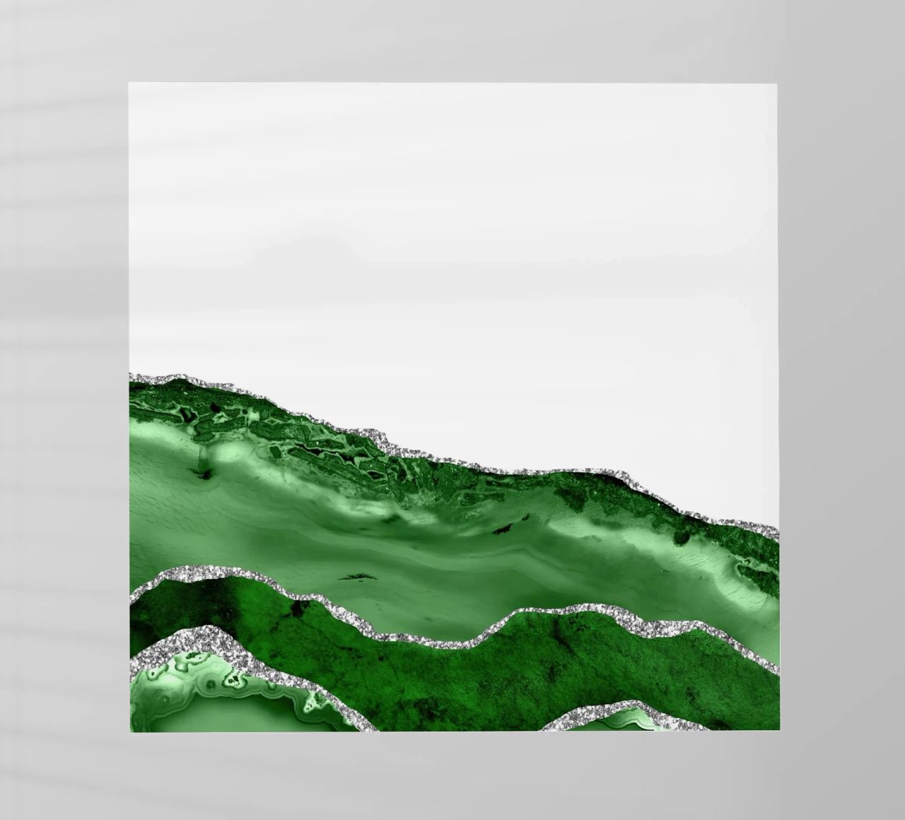 Agata verde e argento Texture 06 pellicola backlit da Gemstone Textures