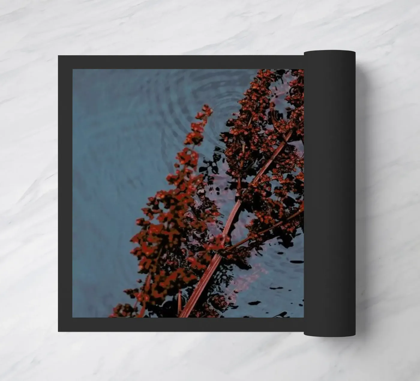 Blooming Fußmatte von Laura Palm