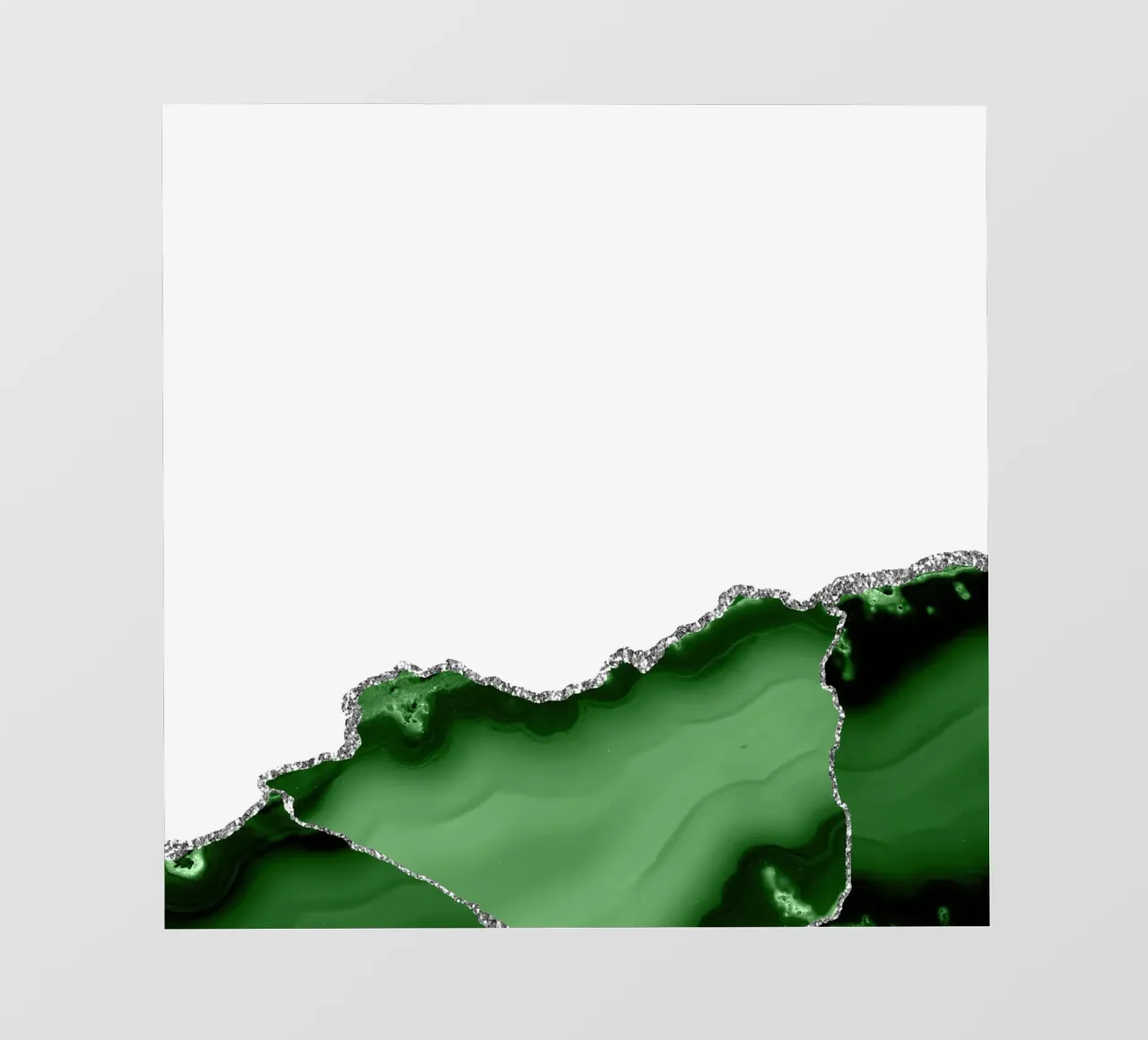 Texture Agate verte et argentée 09 bâche pvc de Gemstone Textures