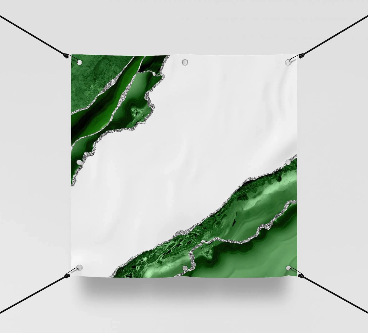 Agata verde e argento Texture 13 telo in pvc da Gemstone Textures