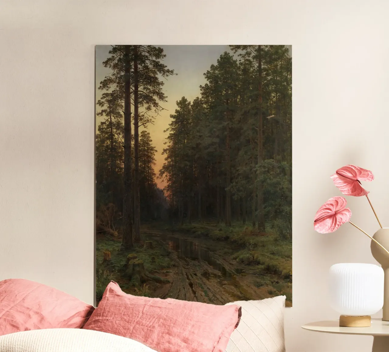 Ivan Shishkin - Twilight, (1896) poster by William Store
