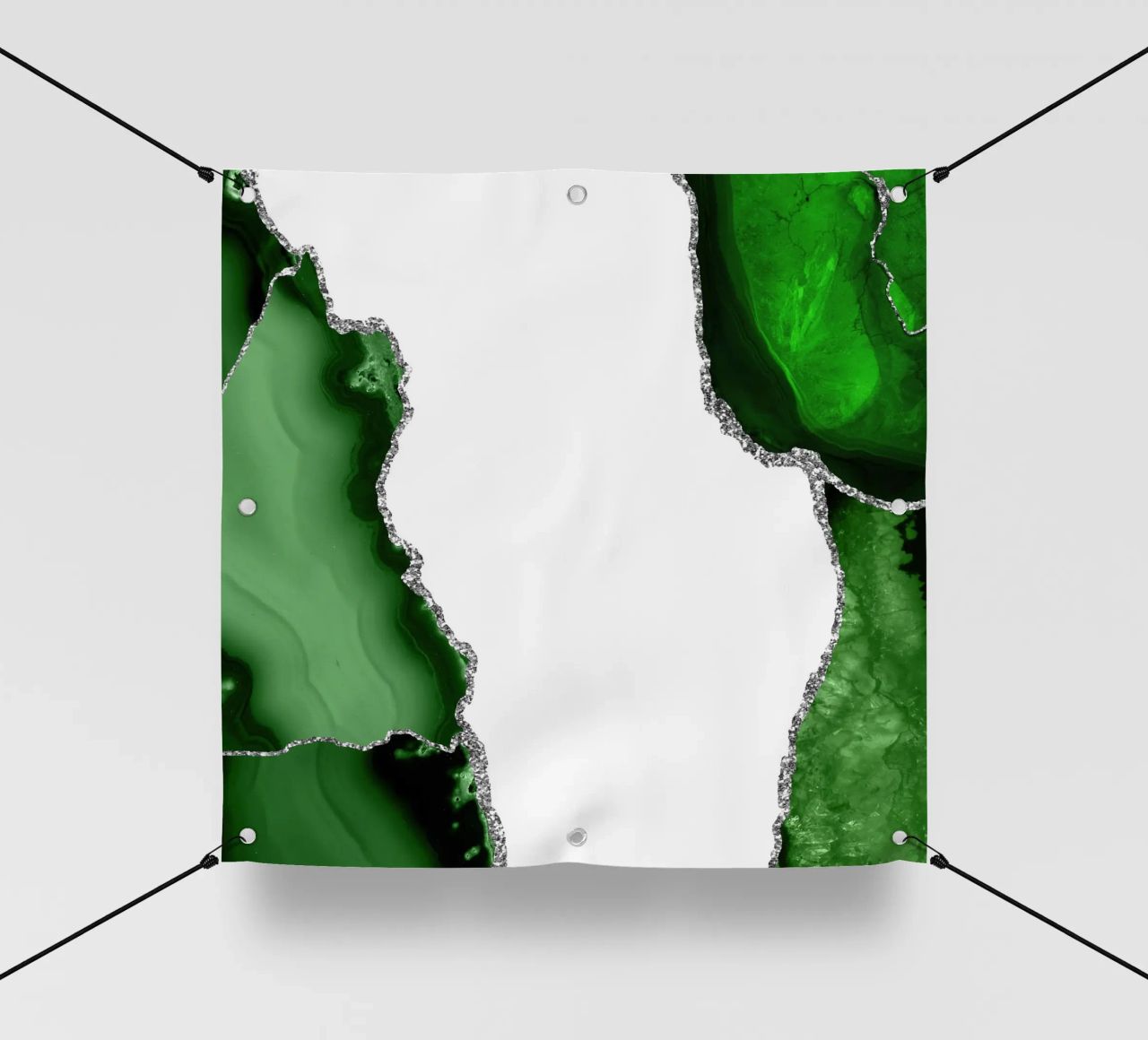 Agata verde e argento Texture 15 telo in pvc da Gemstone Textures