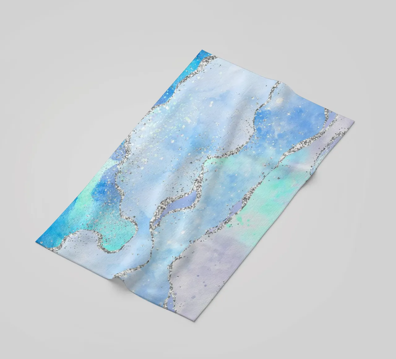 Texture Agata glitterata oceano 01 telo mare da Gemstone Textures