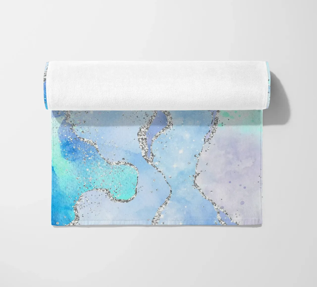 Texture Agata glitterata oceano 01 telo mare da Gemstone Textures